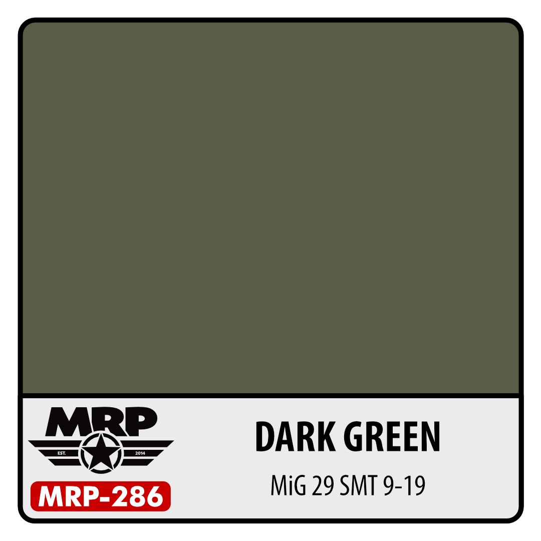 MRP-286 Dark Green (MiG-29 SMT 9-19) 30ml