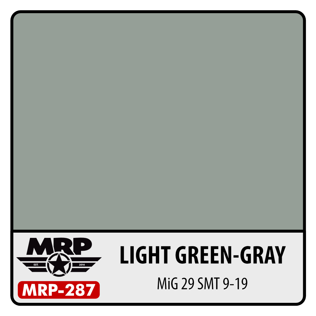 MRP-287 Light Green-Grey (MiG-29 SMT 9-19) 30ml
