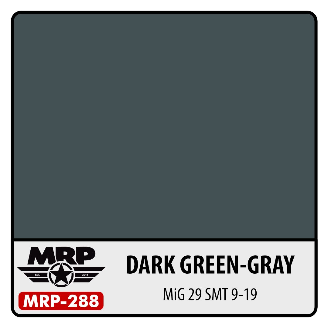 MRP-288 Dark Green-Grey (MiG-29 SMT 9-19) 30ml