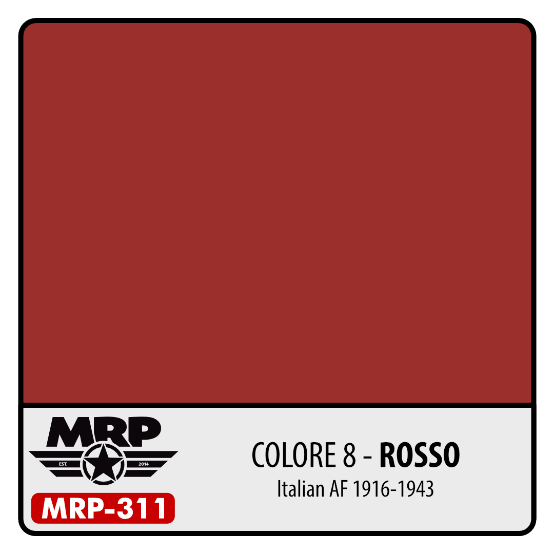 MRP-311 Colore 8 Rosso Italian AF 1916-1943 30ml