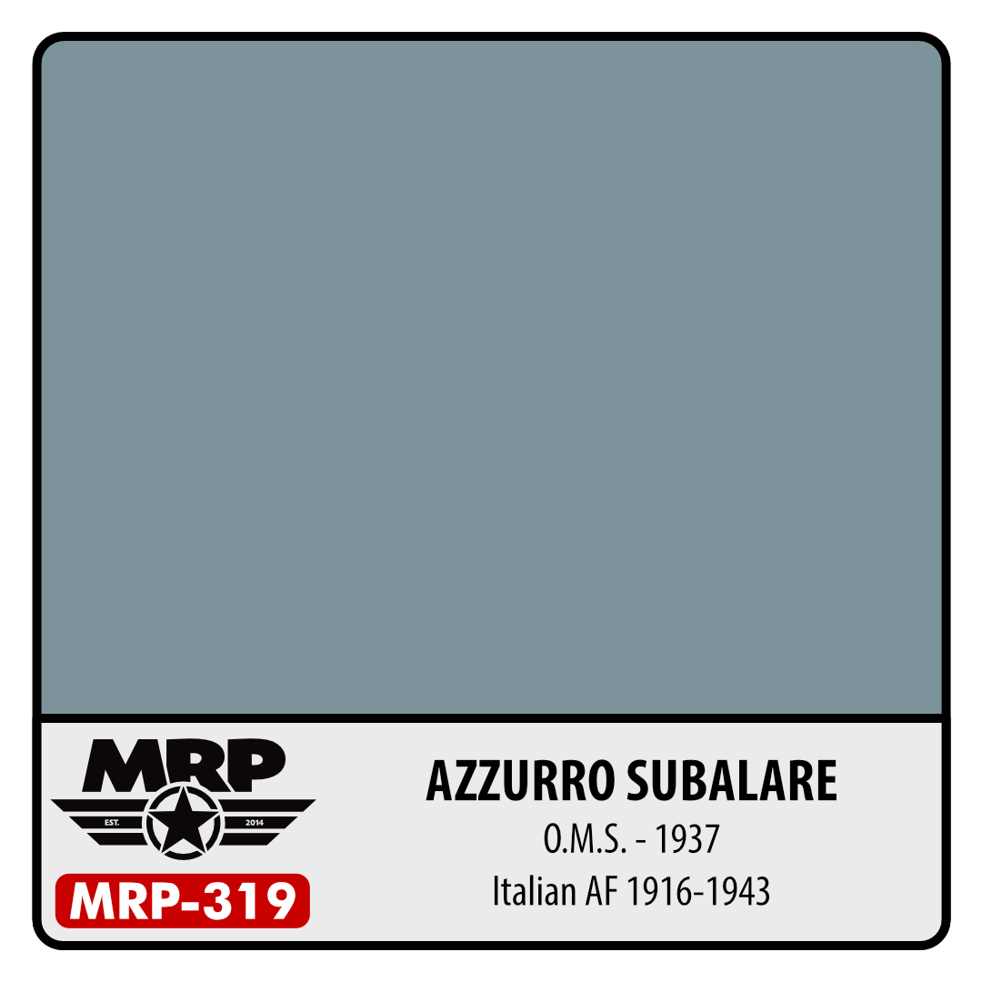 MRP-319 Azzurro Subalare O.M.S. 1937 Italian AF 1916-1943 30ml