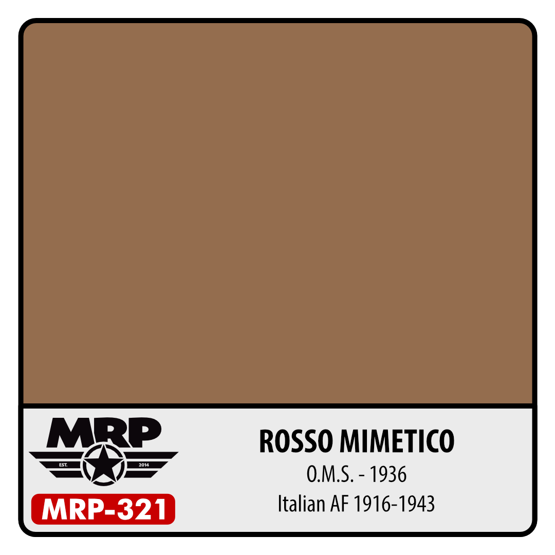 MRP-321 Rosso Mimetico O.M.S. 1936 Italian AF 1916-1943 30ml