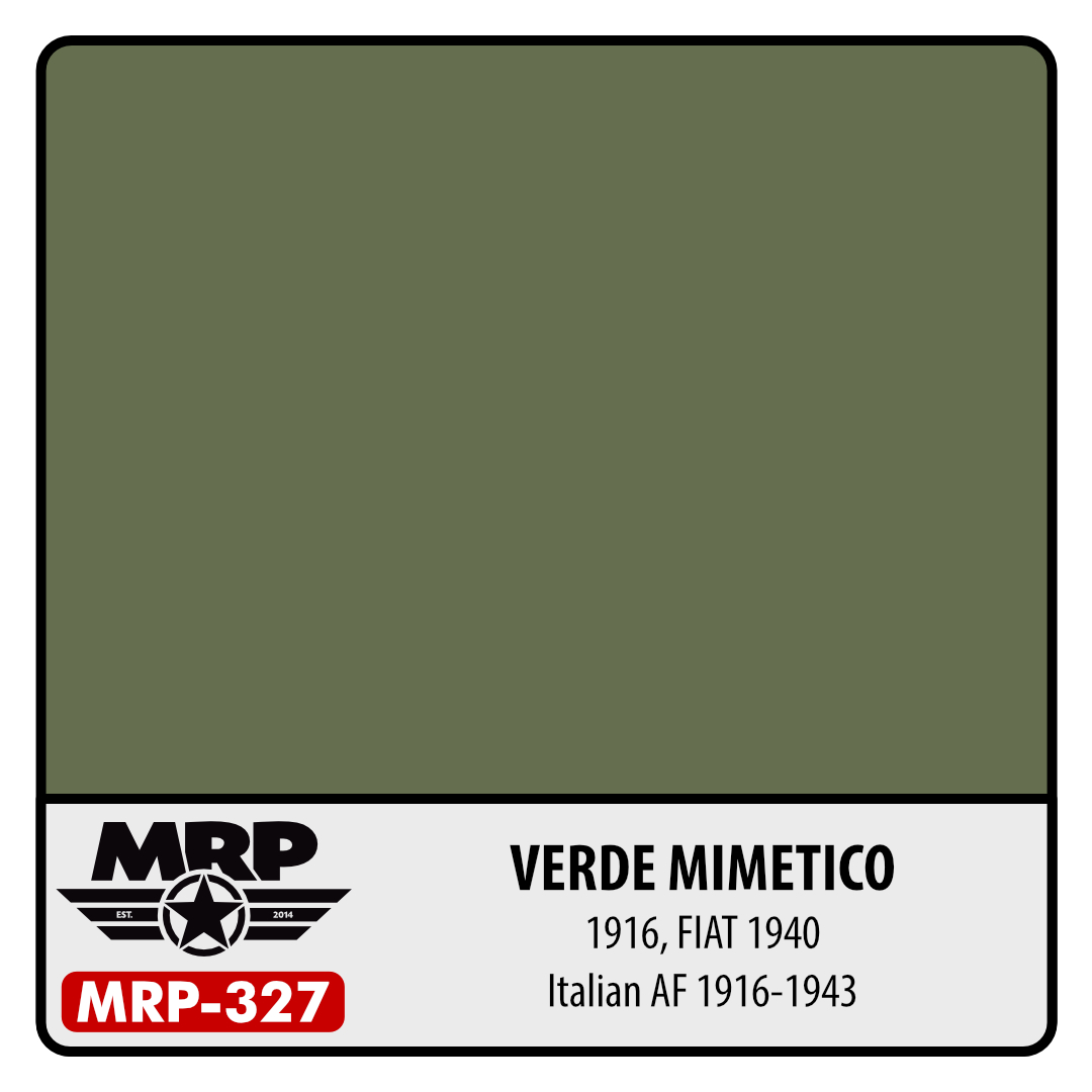 MRP-327 Verde Mimetico 1916, FIAT 1940 Italian AF 1916-1943 30ml