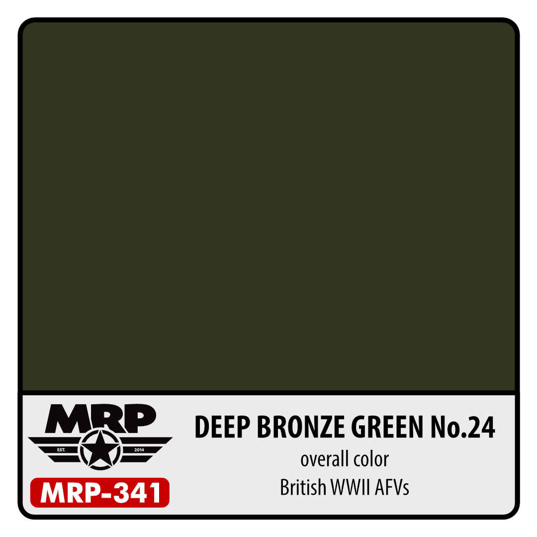 MRP-341 Deep Bronze Green No.24 British WWII AFV 30ml