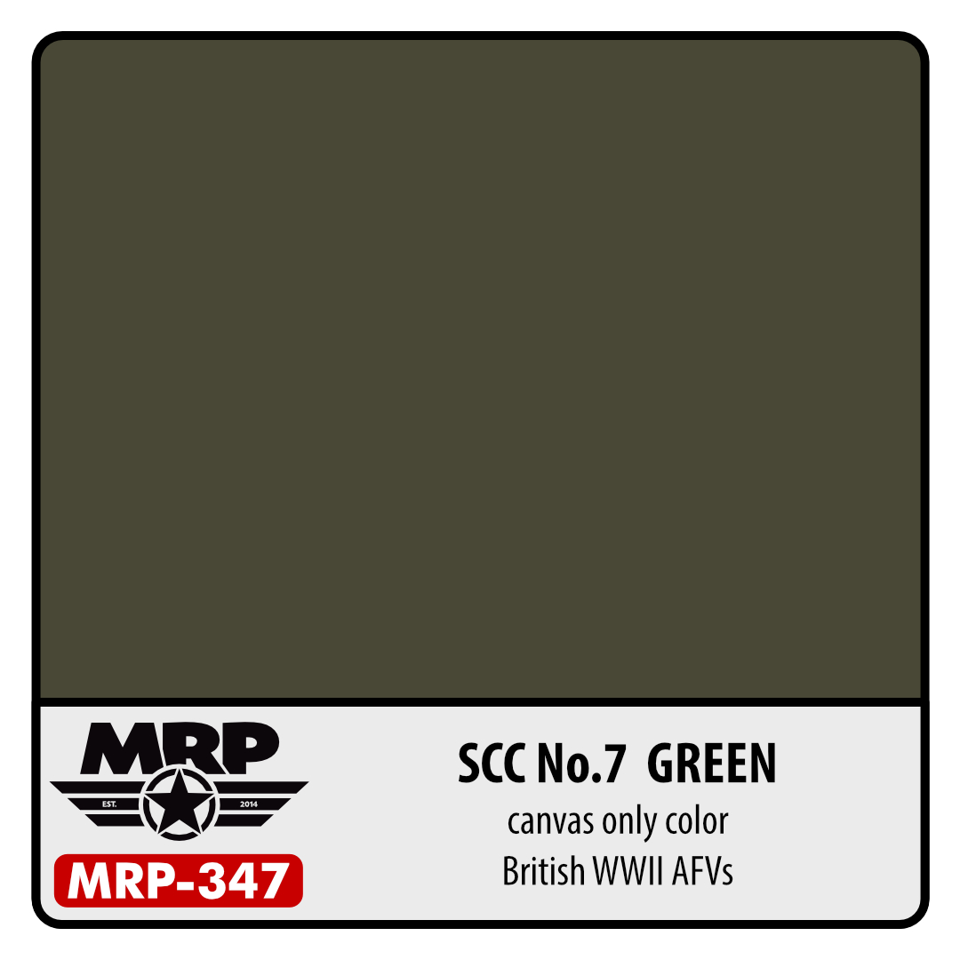 MRP-347 SCC No.7 Green British WWII AFV 30ml