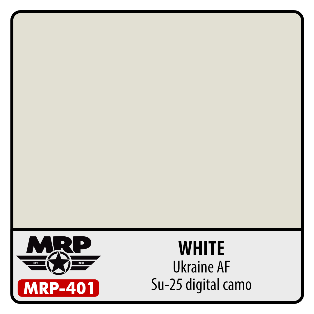 MRP-401 Ukrainian Su-25 Digital Camo White 30ml