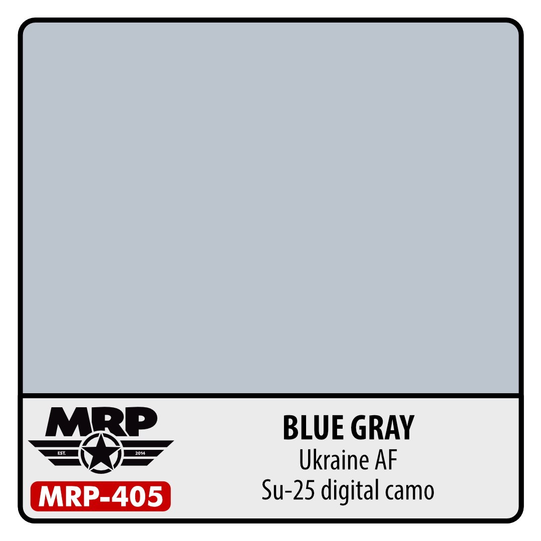 MRP-405 Ukrainian Su-25 Digital Camo Blue-Gray 30ml