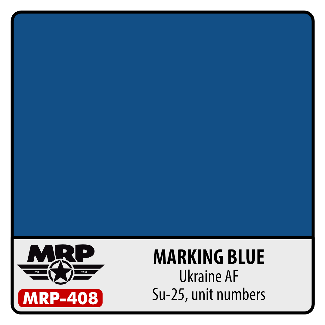 MRP-408 Ukrainian Air Force Unit Markings Blue (Su-25) 30ml