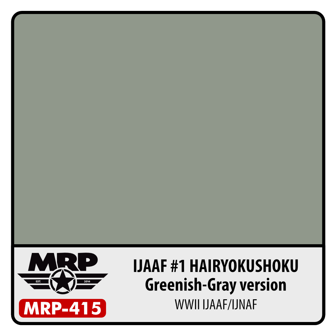 MRP-415 IJAAF #1 Hairyokushoku (Greenish Gray Version) 30ml