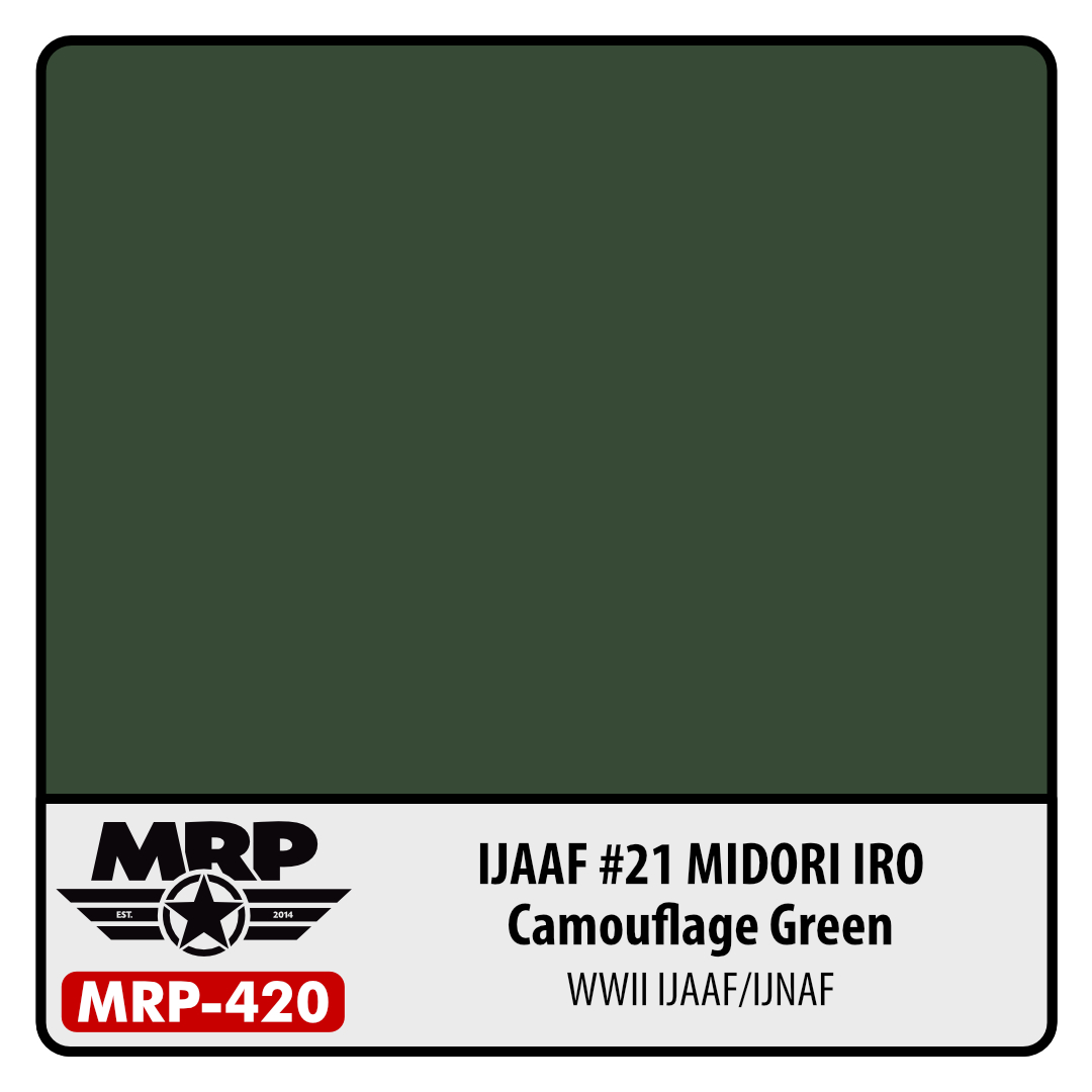 MRP-420 IJAAF #21 Midori Iro (Camouflage Green) 30ml