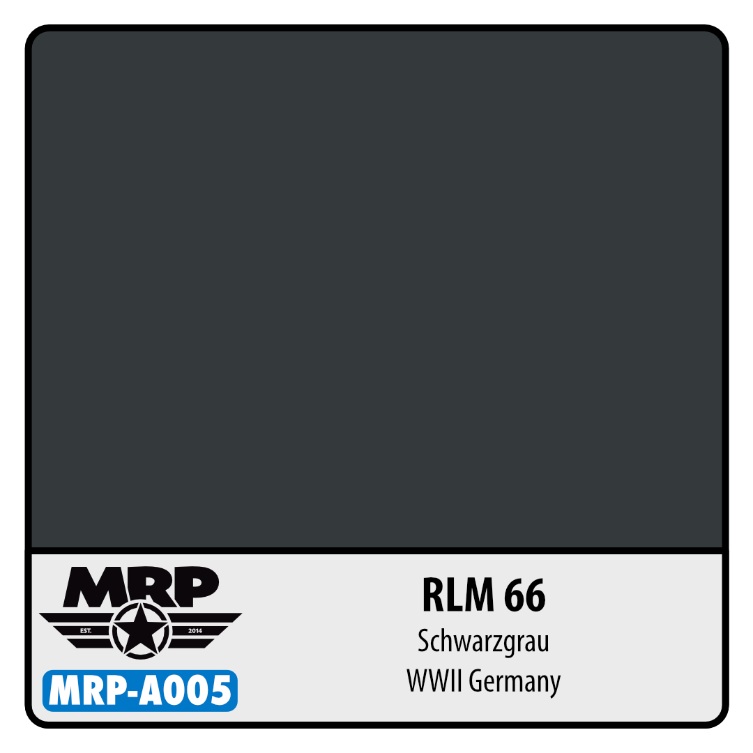 MRP-A005 RLM 66 Schwarzgrau AQUA 17ml