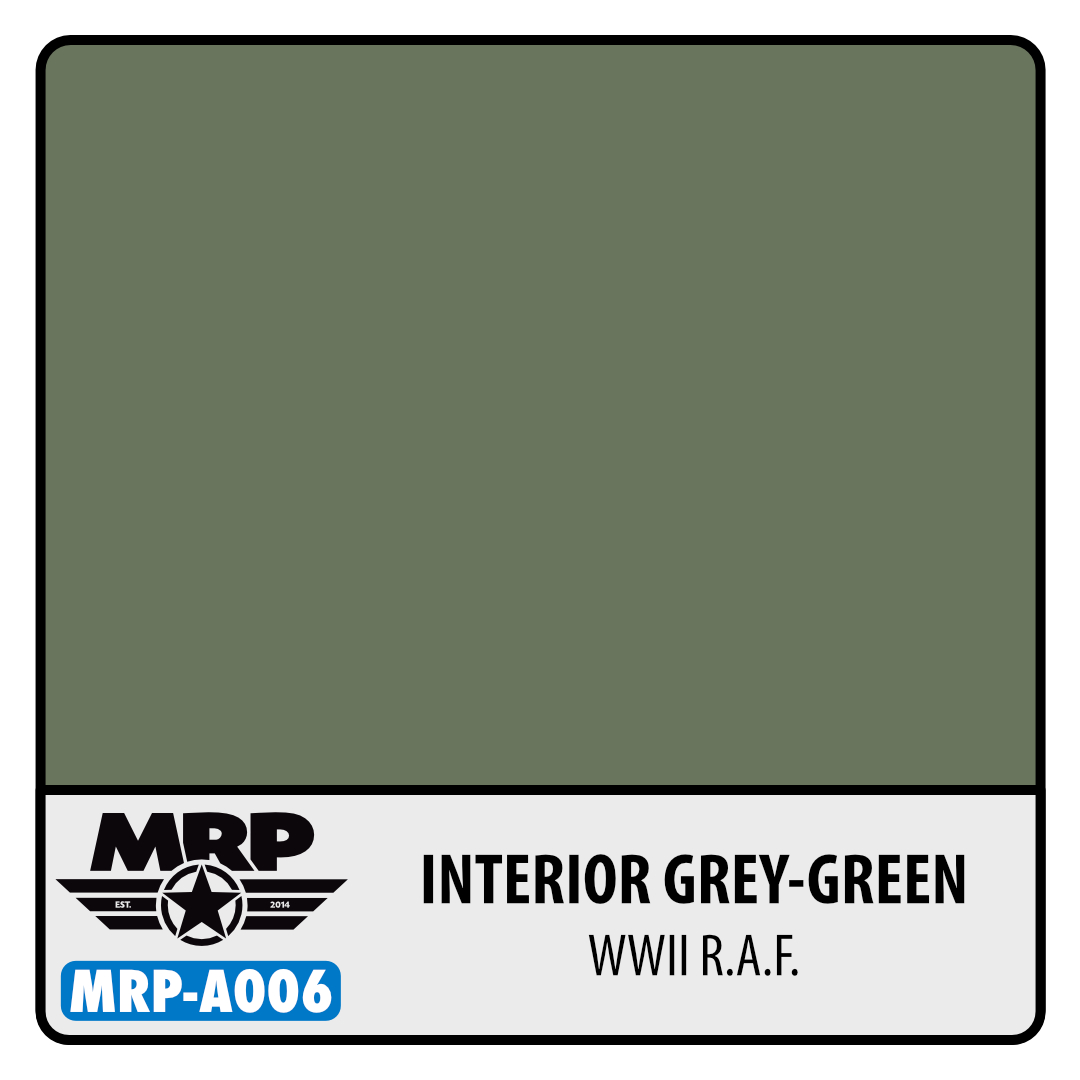 MRP-A006 WWII RAF Interior Grey Green AQUA 17ml