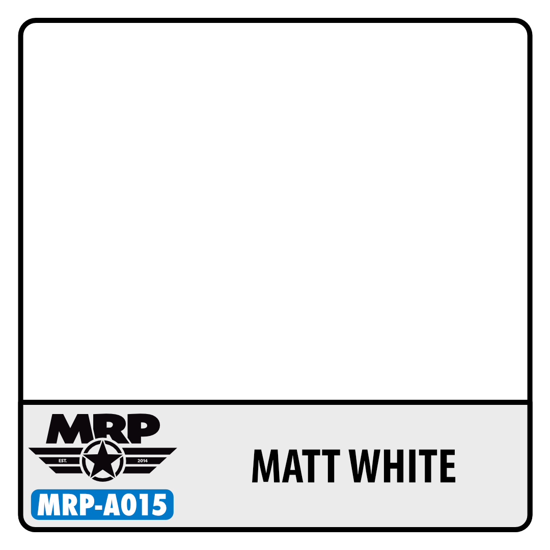 MRP-A015 Matt White AQUA 17ml