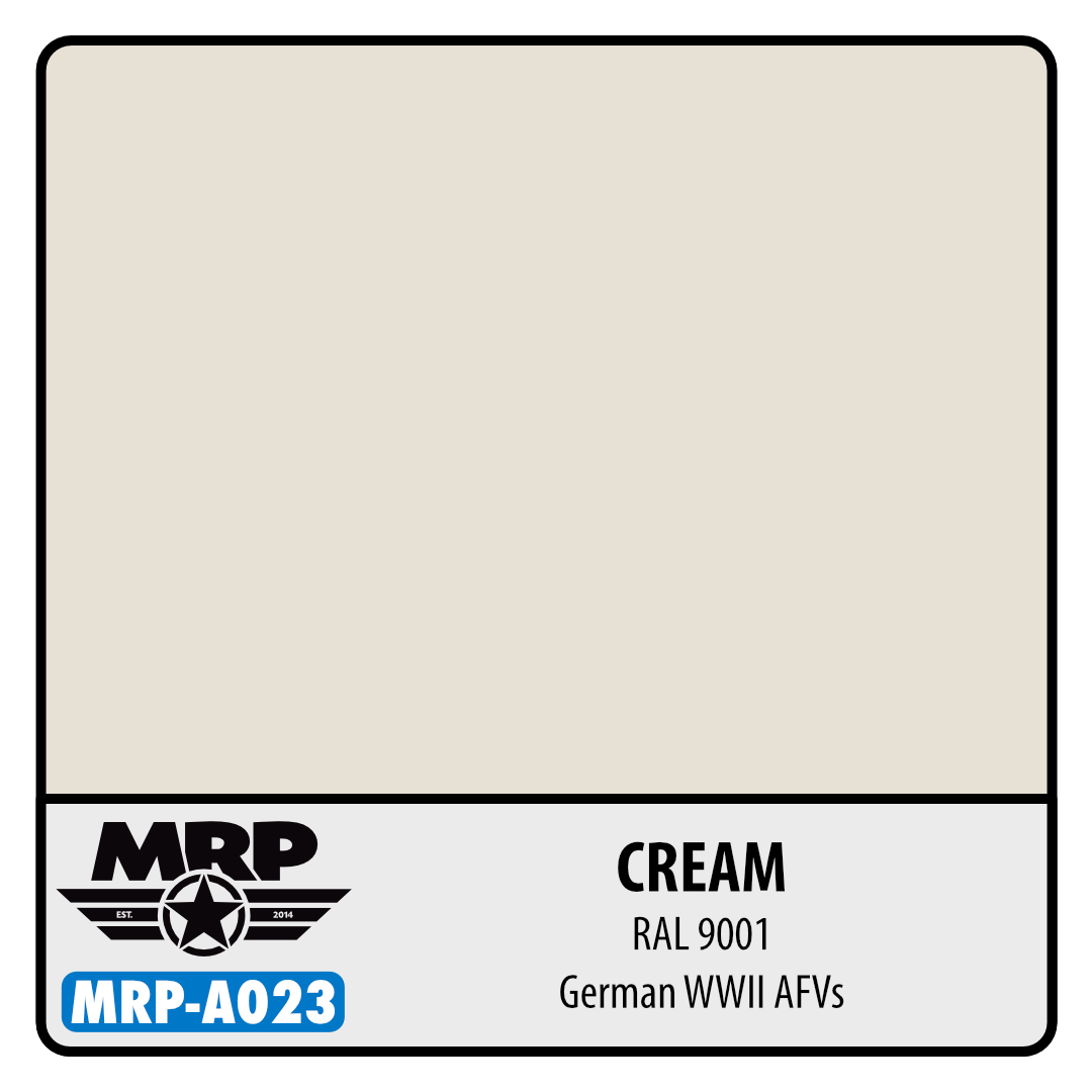 MRP-A023 Cream RAL9001 AQUA 17ml