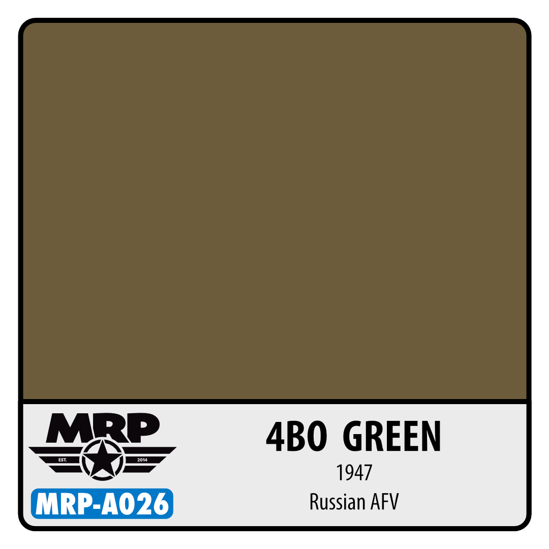 MRP-A026 4BO (1947) Russian AFV Green AQUA 17ml