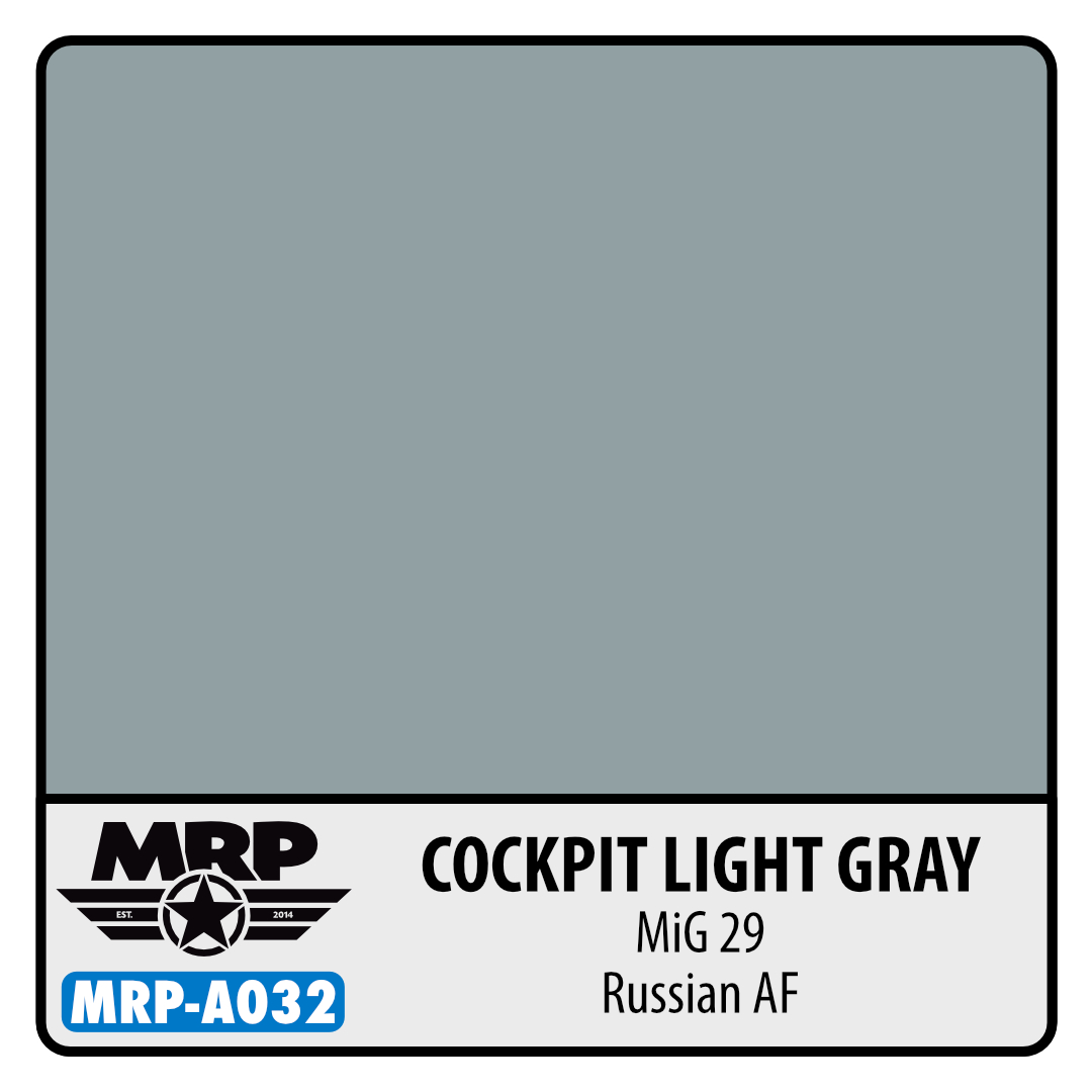 MRP-A032 Cockpit Light Grey (MiG-29) Russian AF AQUA 17ml