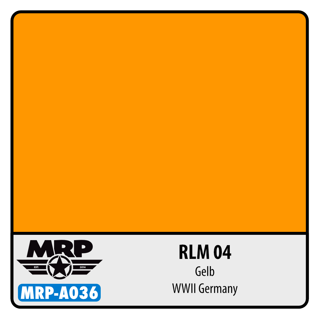 MRP-A036 RLM04 Gelb AQUA 17ml