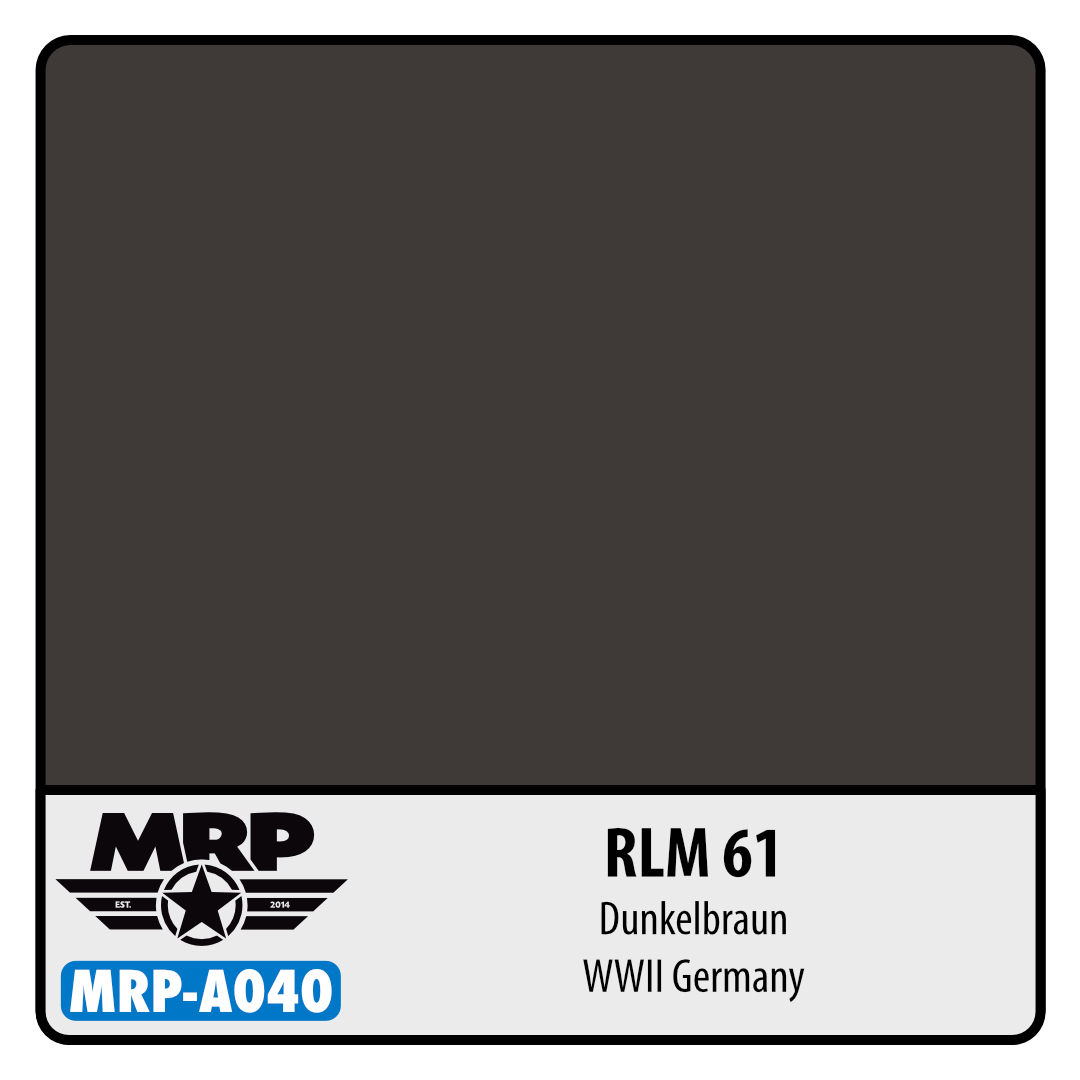 MRP-A040 RLM61 Dunkelbraun AQUA 17ml