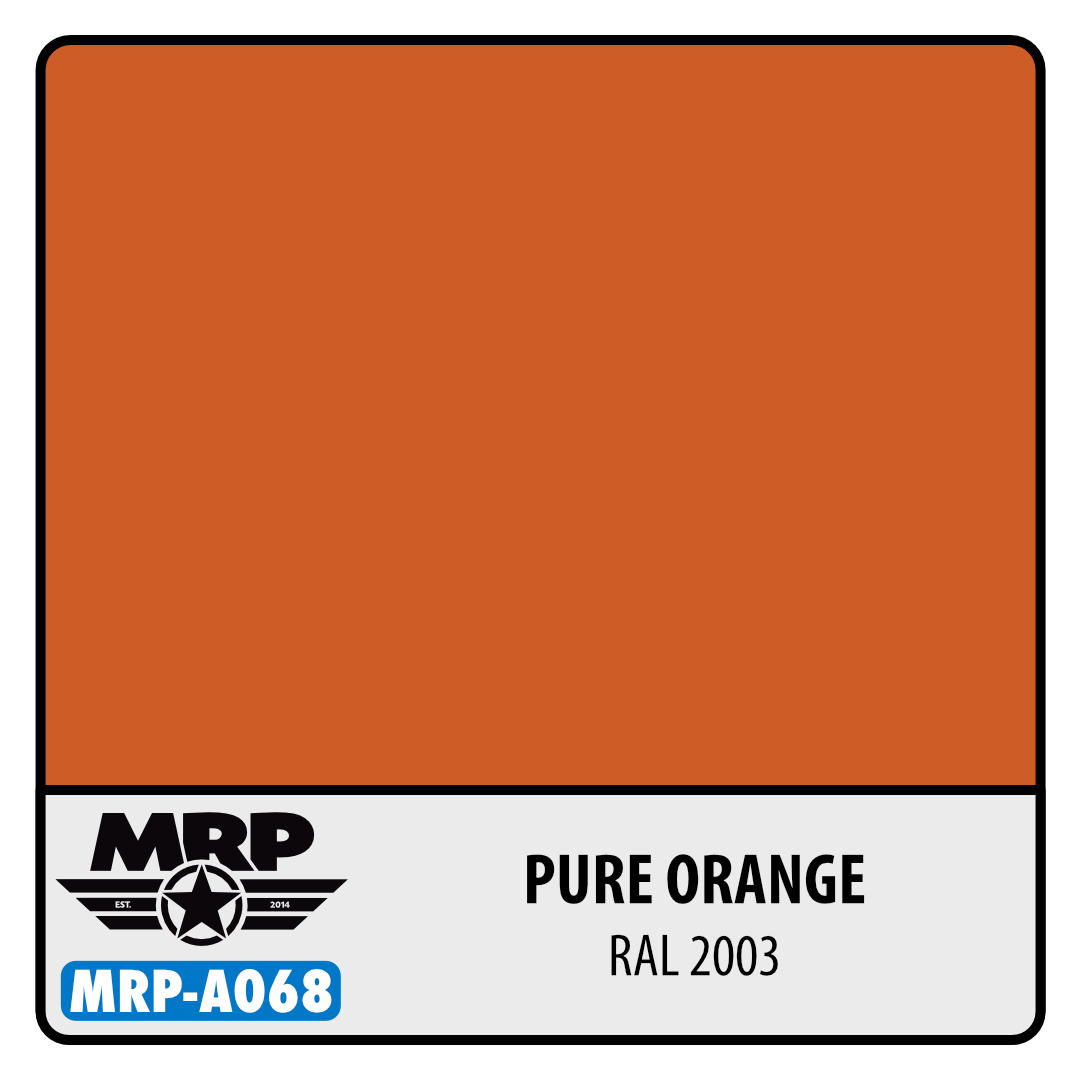 MRP-A068 Pure Orange RAL 2004 AQUA 17ml