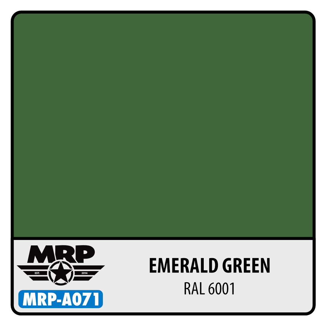 MRP-A071 Emerald Green RAL 6001 AQUA 17ml