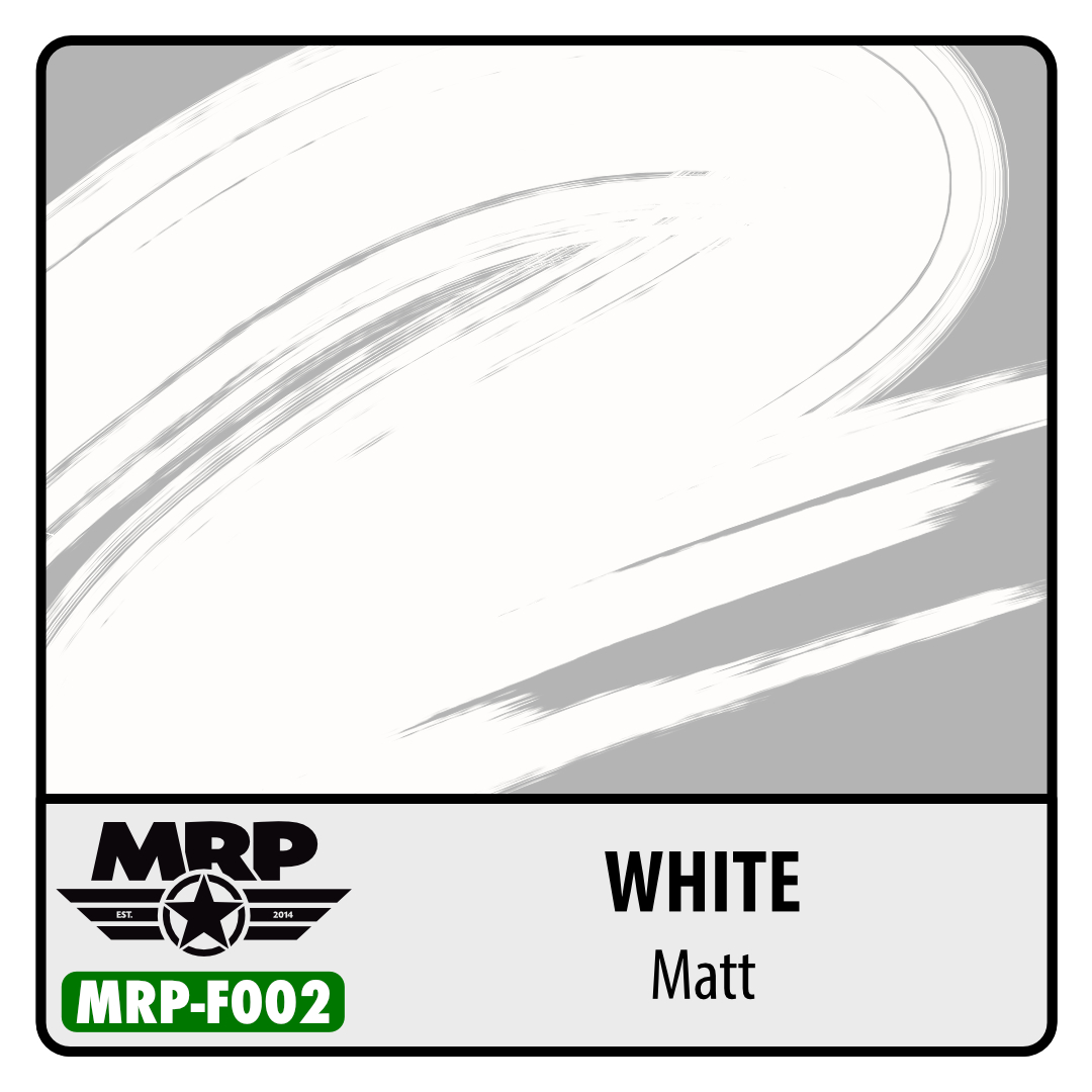 MRP-F002 Pure White Matt AQUA FIGURE 17ml