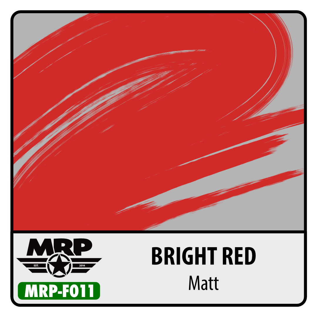 MRP-F011 Bright Red Matt AQUA FIGURE 17ml