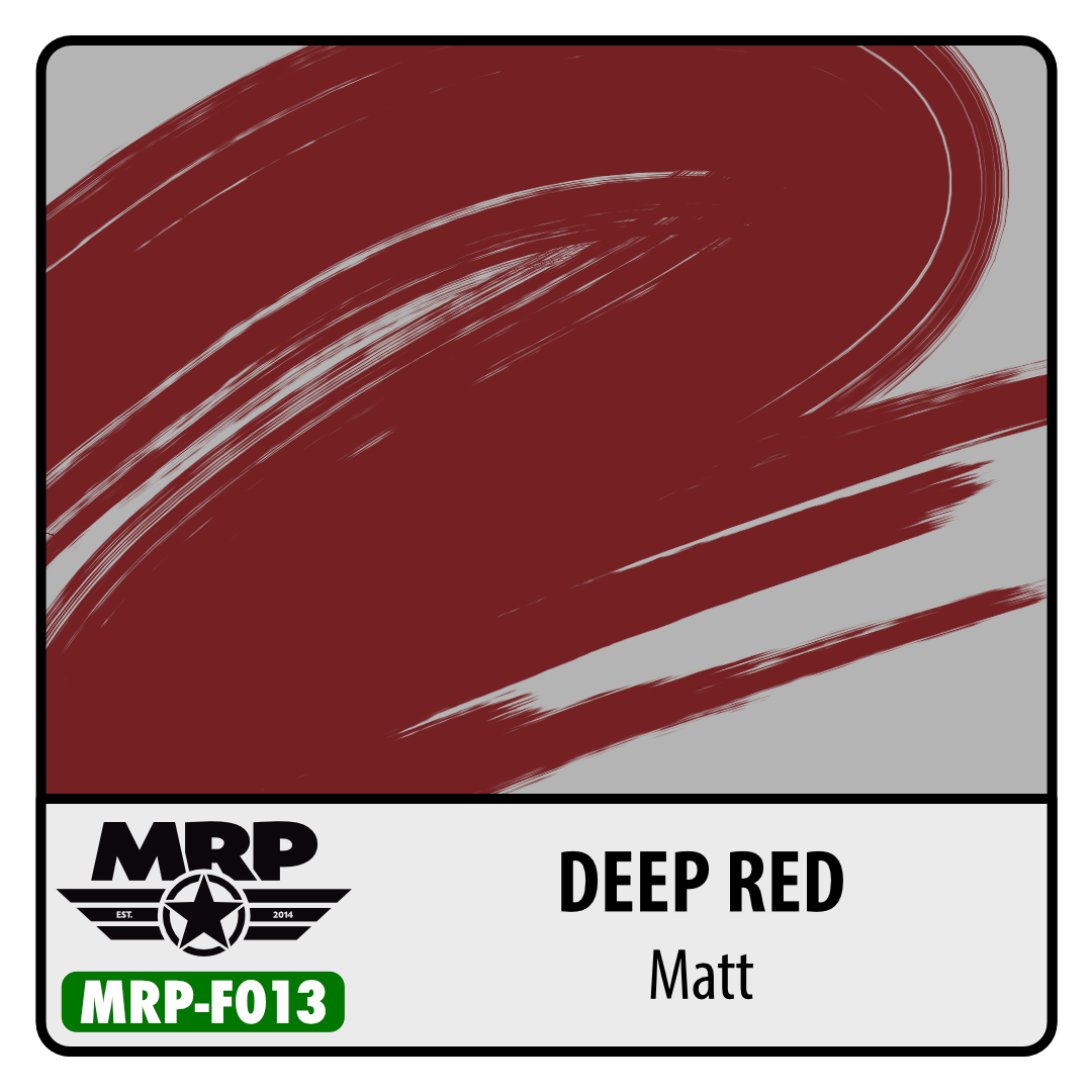 MRP-F013 Deep Red Matt AQUA FIGURE 17ml