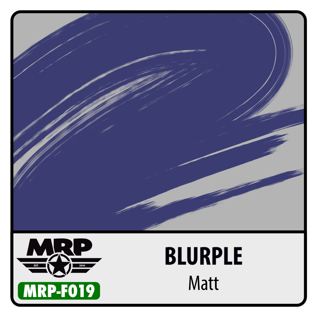MRP-F019 Blurple Matt AQUA FIGURE 17ml