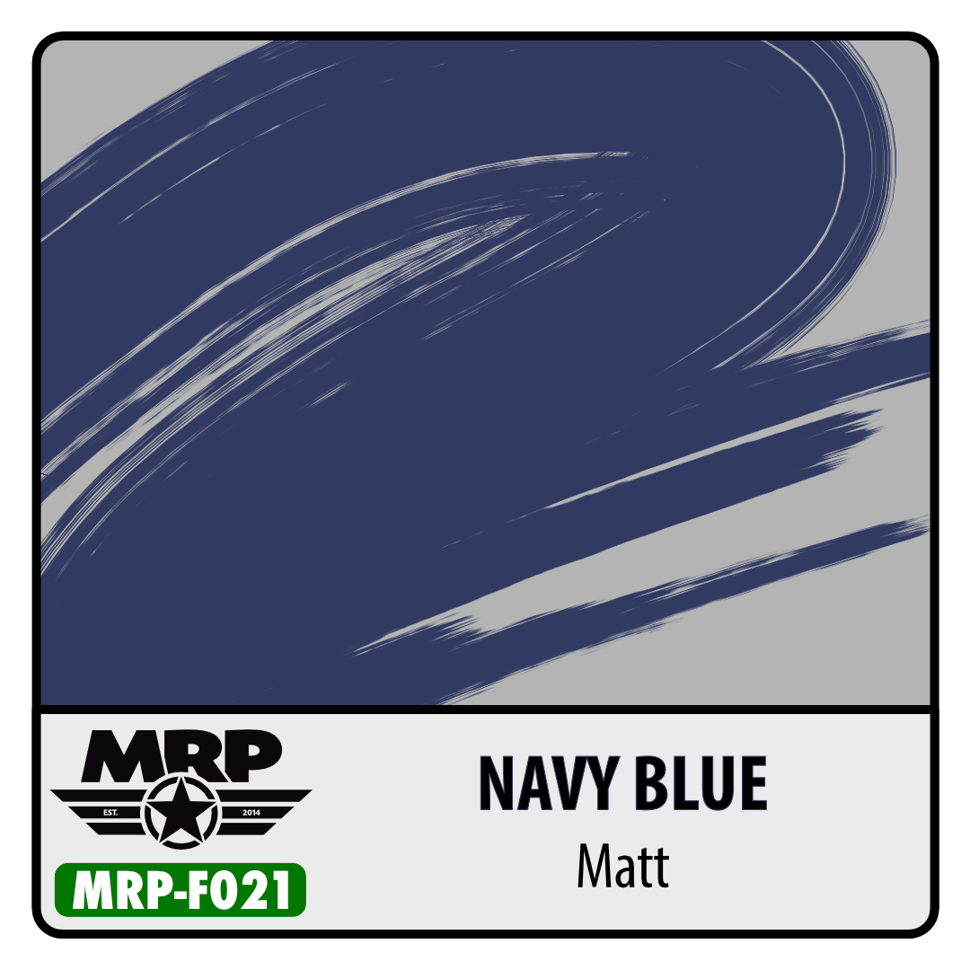 MRP-F021 Navy Blue Matt AQUA FIGURE 17ml