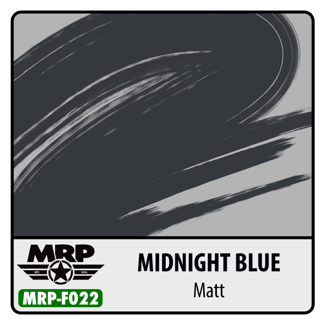 MRP-F022 Midnight Blue Matt AQUA FIGURE 17ml