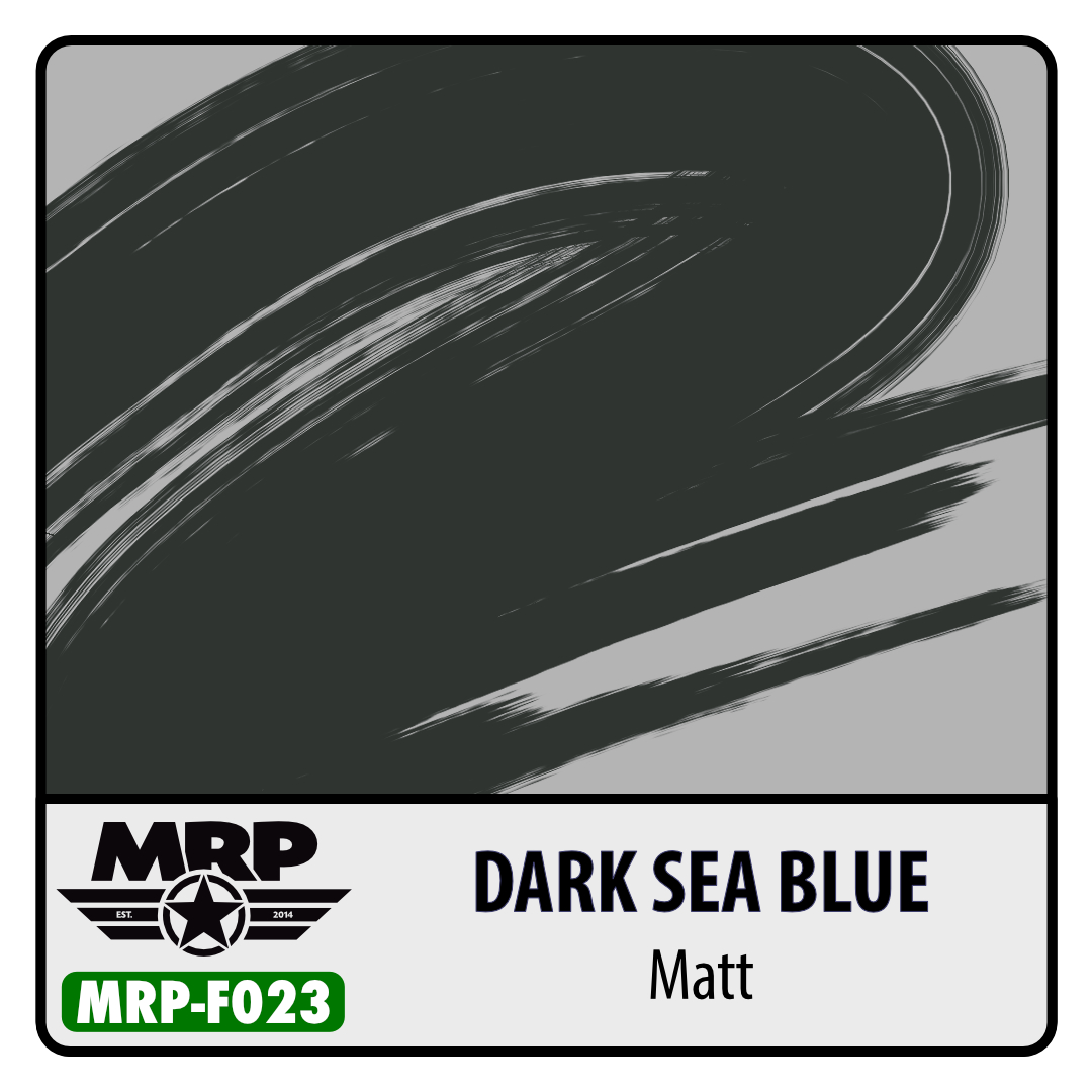 MRP-F023 Dark Sea Blue Matt AQUA FIGURE 17ml