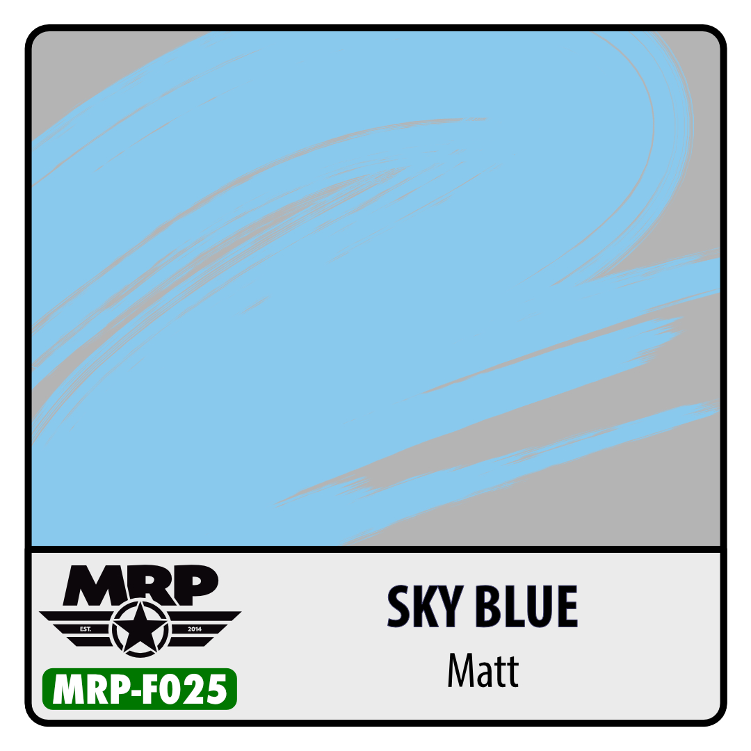 MRP-F025 Sky Blue Matt AQUA FIGURE 17ml