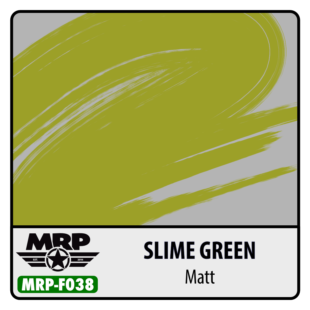 MRP-F038 Slime Green Matt AQUA FIGURE 17ml