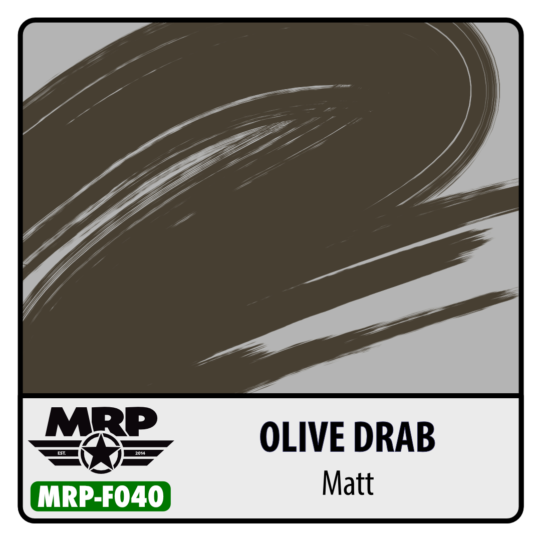 MRP-F040 Olive Drab Matt AQUA FIGURE 17ml