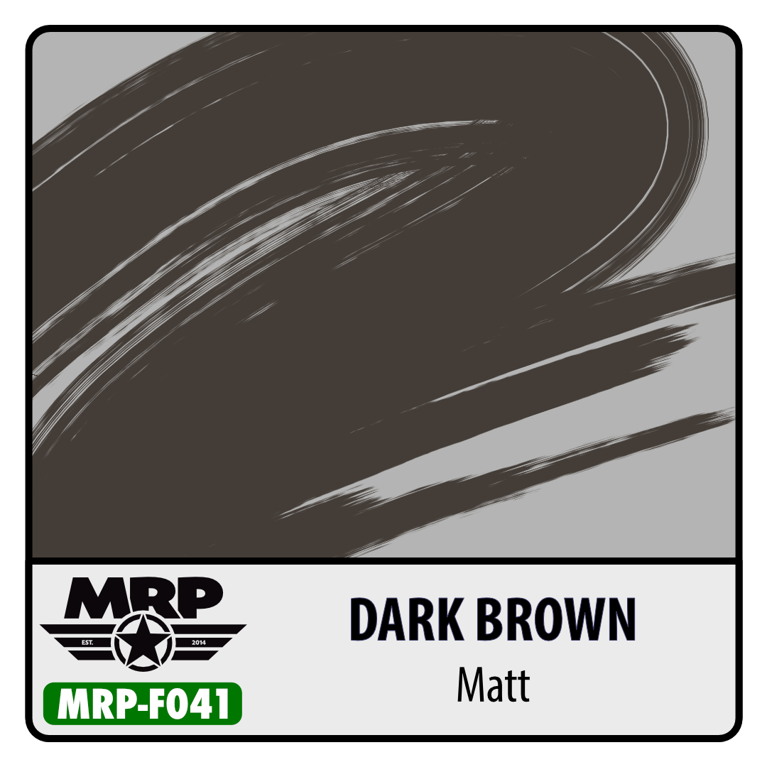 MRP-F041 Dark Brown Matt AQUA FIGURE 17ml