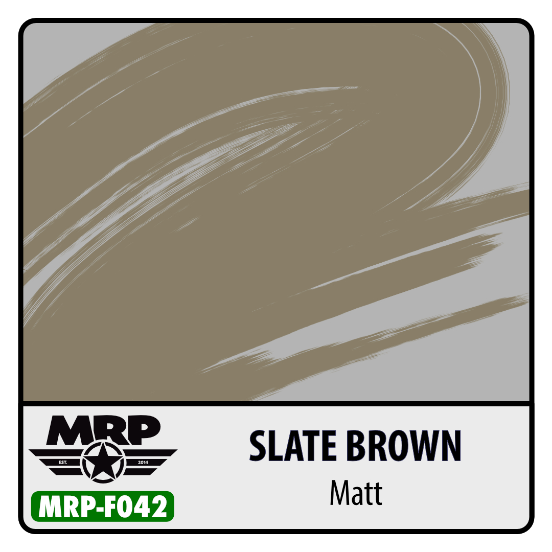 MRP-F042 Slate Brown Matt AQUA FIGURE 17ml