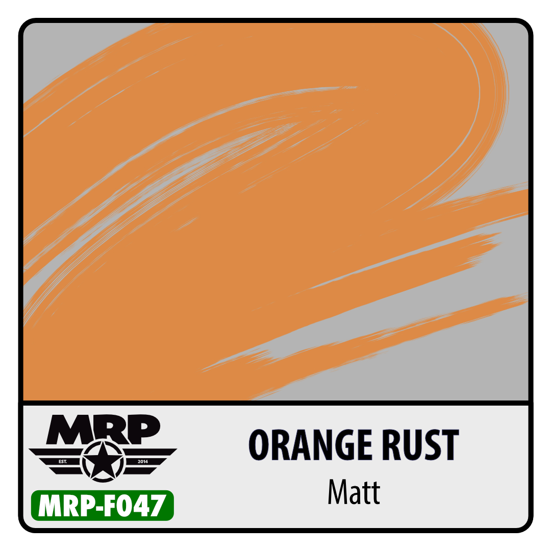 MRP-F047 Orange Rust Matt AQUA FIGURE 17ml