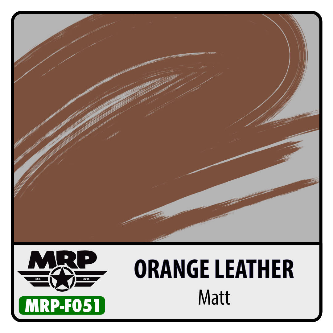 MRP-F051 Orange Leather Matt AQUA FIGURE 17ml