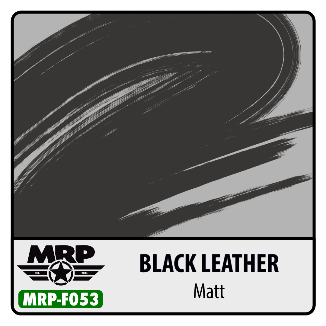 MRP-F053 Black Leather Matt AQUA FIGURE 17ml
