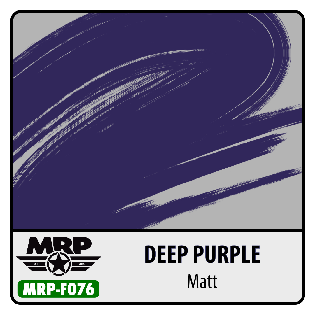 MRP-F076 Deep Purple Matt AQUA FIGURE 17ml