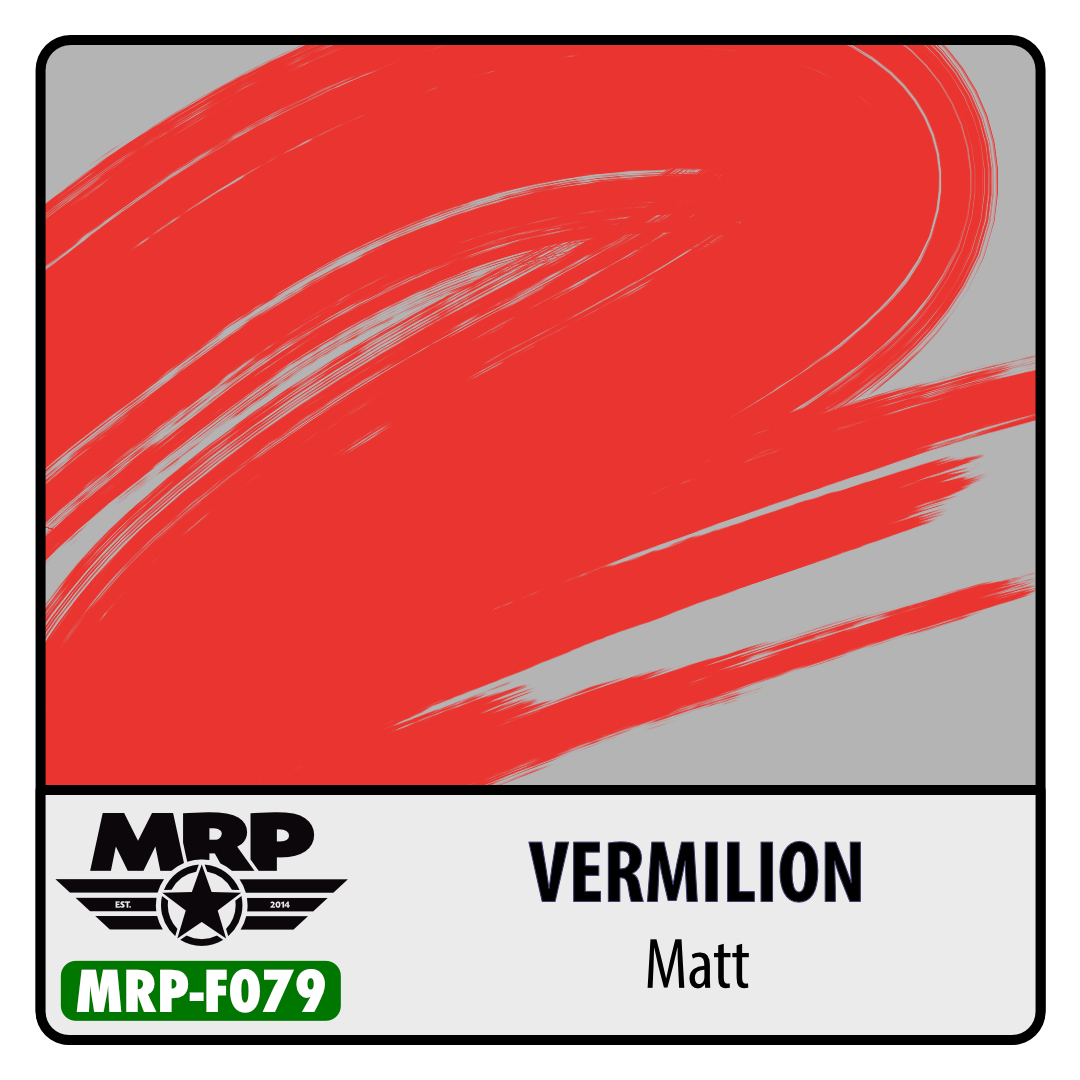 MRP-F079 Vermilion Matt AQUA FIGURE 17ml