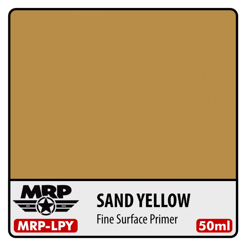MRP-LPY Fine Surface Primer Sand Yellow 50ml