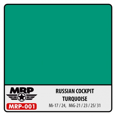 MRP-001 Russian Cockpit Turquoise 30ml