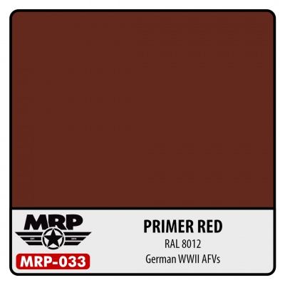 MRP-033 Primer Red RAL8012 30ml