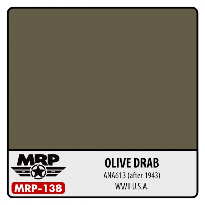MRP-138 WWII US Olive Drab ANA613 (after 1943) 30ml