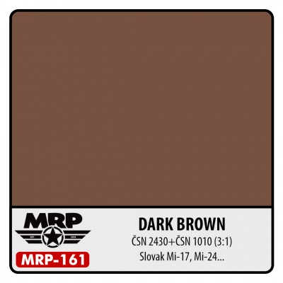 MRP-161 Dark Brown CSN 2430 / CSN 1010 30ml