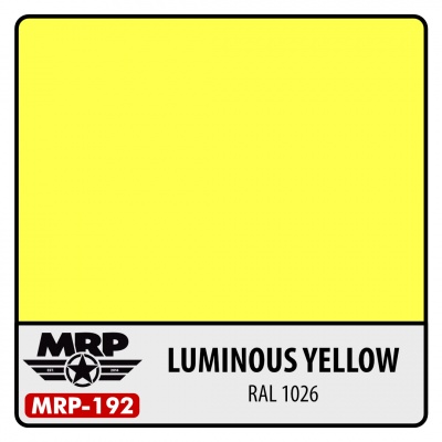 MRP-192 Luminous Yellow RAL1026 30ml
