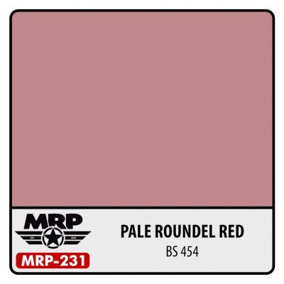 MRP-231 Pale Roundel Red BS454 30ml