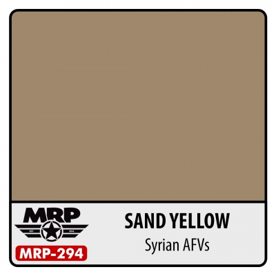 MRP-294 Sand Yellow (Syrian AFVs) 30ml