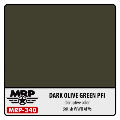MRP-340 Olive Green PFI British WWII AFV 30ml